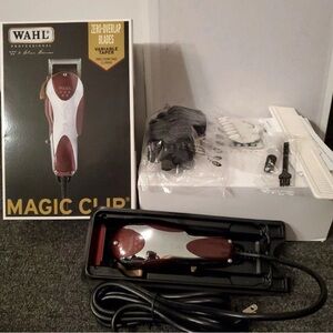 Wahl 5 Star Series Magic Clip Hair Clipper Trimmer - Red New Open Box